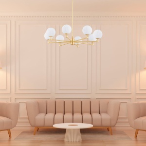 Candelabru 8 brate design modern Paloma 145857 universul-luminii.ro