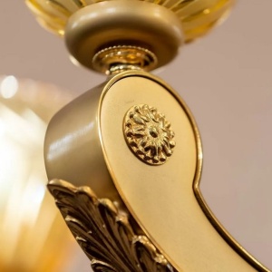 Candelabru 8 brate LUX realizat manual Eden 178267 universul-luminii.ro