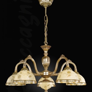 Candelabru clasic cu 5 brate realizat manual 6308 204187 universul-luminii.ro