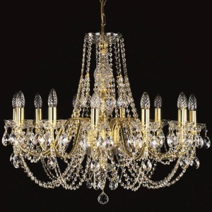 Candelabru Cristal Bohemia Exclusive 12 brate ARIANA XII. - Img 1
