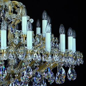 Candelabru Cristal Bohemia Exclusive 36 brate, diam.120cm MARIA TEREZIA 37 CE 177387 universul-luminii.ro