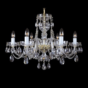 Candelabru cu 6 brate Cristal Bohemia L11 801/06/1-A - Img 1