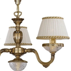 Candelabru din alama 3 brate design italian 6502 107227 universul-luminii.ro