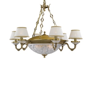 Candelabru din alama 6 brate design italian 10L 6402 102127 universul-luminii.ro