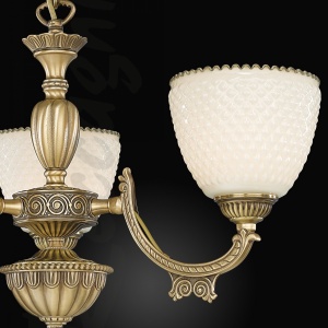 Candelabru din alama cu 3 brate design italian 7055 204867 universul-luminii.ro