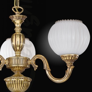 Candelabru din alama cu 3 brate design italian 9350 204787 universul-luminii.ro