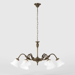 Candelabru din alama cu detalii gravate Dalida