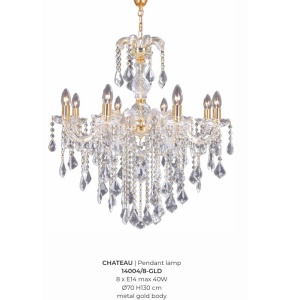 Candelabru elegant CHATEAU 8L 165487 universul-luminii.ro