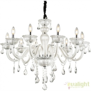 Candelabru elegant cu 10 brate design clasic Teejay 64118-10 GL - Img 1