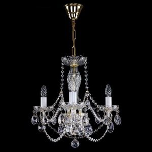 Candelabru elegant cu 3 brate Cristal Bohemia Exclusive ELSA III. CE