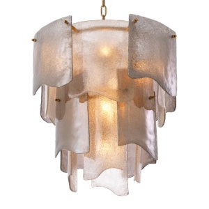 Candelabru LUX design deosebit Asinara S, sticla fumurie 143707 universul-luminii.ro