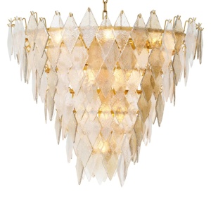 Candelabru LUX, Sticla Realizata Manual, Rhombus L 167617 universul-luminii.ro