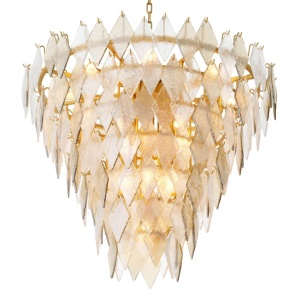 Candelabru LUX, Sticla Realizata Manual, Rhombus L 244277 universul-luminii.ro