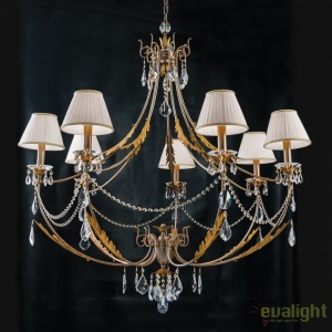 Candelabru LUX super elegant cu 7 brate Miramare LU 2406/7 OR