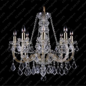 Candelabru Maria Theresa cu 8 brate, cristal Bohemia L14 011/08/2 48787 universul-luminii.ro