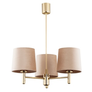 Candelabru modern design elegant PONTE 3L bej - Img 2