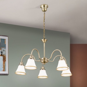 Candelabru stil clasic cu 5 brate Maja LU 1700/5 Patina OR