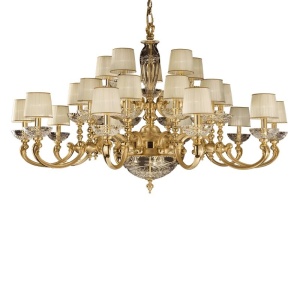 Candelabru XXL cu 25 brate LUX realizat manual Ofelia