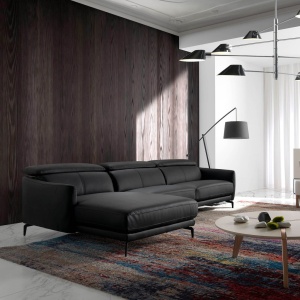Coltar cu sezlong stanga, elegant, design italian William AC-5359-L