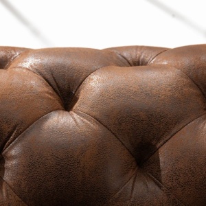 Coltar design Chesterfield, Microfibra, Maro Antic, MODERN BAROCK - Img 12
