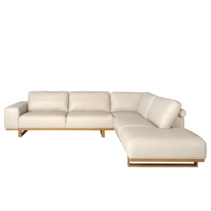 Coltar dreapta LUX design italian Cowhide sand - Img 6