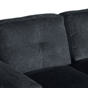 Coltar extensibil, material texturat gri, APARTMENT 245cm - Img 4