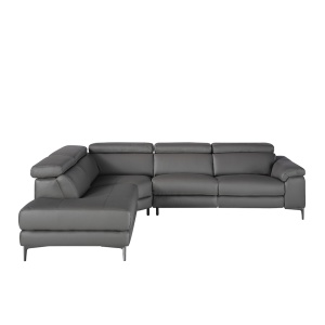 Coltar stanga design italian LUX tapitat cu piele naturala Alfredo - Img 5