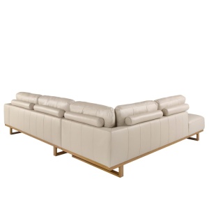 Coltar stanga LUX design italian Cowhide sand - Img 3