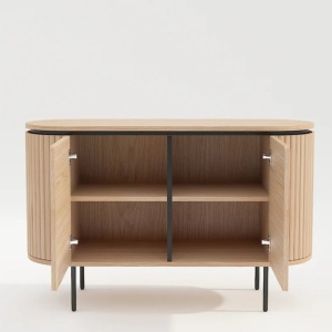 Comoda cu furnir de stejar ATELIER 120cm - Img 3