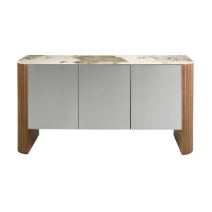 Comoda deosebita design LUX Walnut-Marble - Img 3