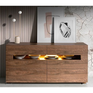 Comoda eleganta design modern cu iluminat LED