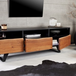 Comoda TV design industrial vintage Organic Artwork 140cm - Img 3