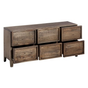Comoda TV design vintage Sabine, natur SX-121403 - Img 3
