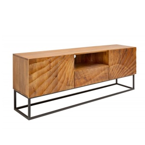 Comoda TV din lemn Scorpion 160cm Mango maro