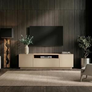 Comoda TV LOFT 160cm natur/ greige
