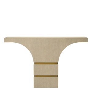Consola design LUX, Furnir Stejar albit, Thaddeus - Img 6