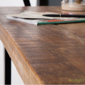 Consola industrial style Iron Craft mango natur, 115cm - Img 3