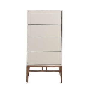 Dulapior elegant cu 4 sertare, design modern Platin AC-CP1709-A - Img 4