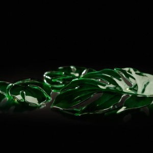 Element decorativ suspendat design frunze care cad din tavan MONSTERA DELICIOSA big 100467 universul-luminii.ro