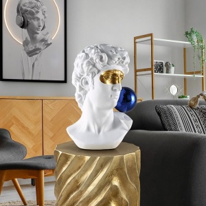 Figurina decorativa BUST DAVID - Img 3