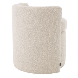Fotoliu design LUX Arcadia, boucle crem 115224 HZ - Img 3