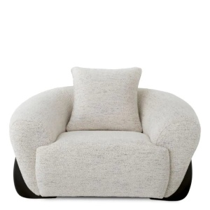Fotoliu design LUX Siderno, Seashell off-white - Img 3