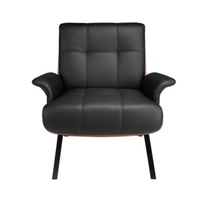 Fotoliu elegant design italian Black-Walnut - Img 2