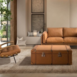 Fotoliu LUX design italian Cowhide brown - Img 7