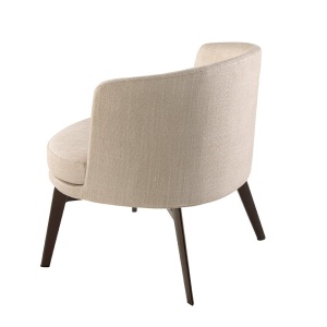 Fotoliu modern elegant Cream fabric - Img 7