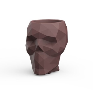 Ghiveci plante design decorativ modern exterior/interior SKULL 107x82x100cm - Img 7