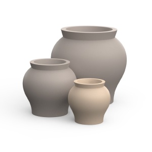 Ghiveci plante design decorativ modern exterior/interior Venus 83x80cm - Img 3