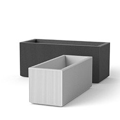 Jardiniera plante design decorativ modern exterior / interior GATSBY 100x40x40cm