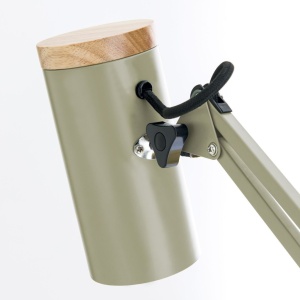 Lampa cu brat articulat si sistem de prindere masa, Gili verde deschis - Img 2