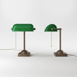 Lampa de birou din alama design clasic Banker - Img 4